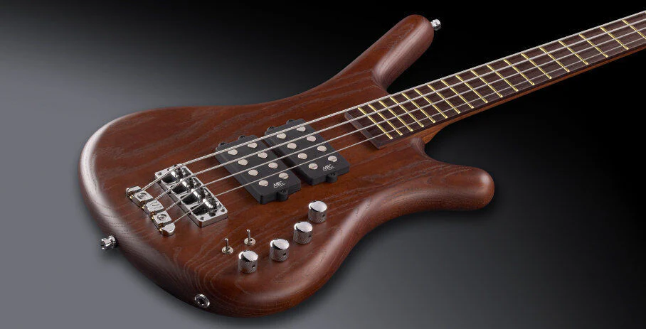 Warwick Teambuilt Pro Series Corvette 4-String Bass Guitar in Antique Tobacco Transparent Satin - Image 7