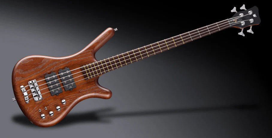 Warwick Teambuilt Pro Series Corvette 4-String Bass Guitar in Antique Tobacco Transparent Satin - Image 8