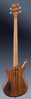 Warwick Teambuilt Pro Series Thumb BO 4-String Bass Guitar in Natural Transparent Satin with Black Hardware - Image 2