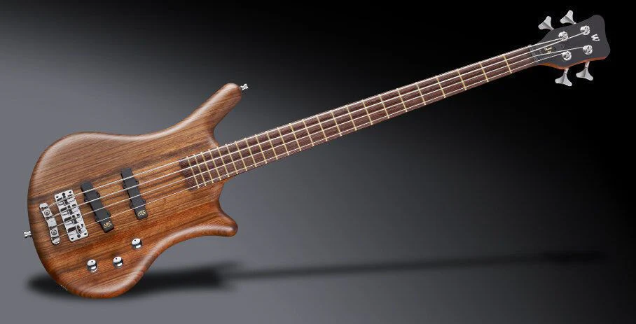 Warwick Teambuilt Pro Series Thumb BO 4-String Bass Guitar in Natural Transparent Satin with Black Hardware - Image 3