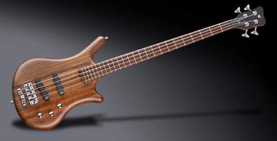 Warwick Teambuilt Pro Series Thumb BO 4-String Bass Guitar in Natural Transparent Satin with Black Hardware - Image 6
