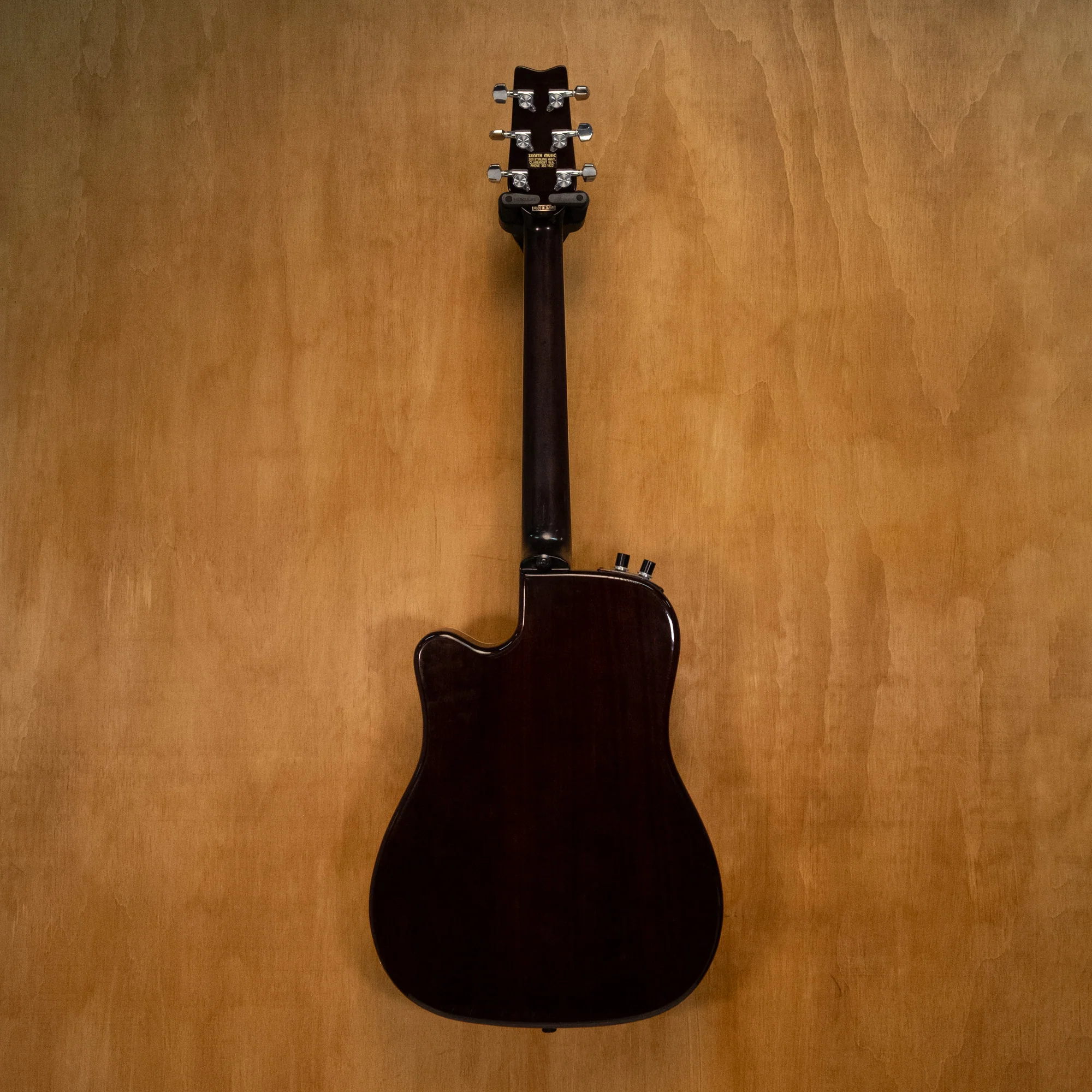Washburn Mirage Deluxe Solid Acoustic Guitar 1980s Made in Japan (835353) - Preloved - Image 2