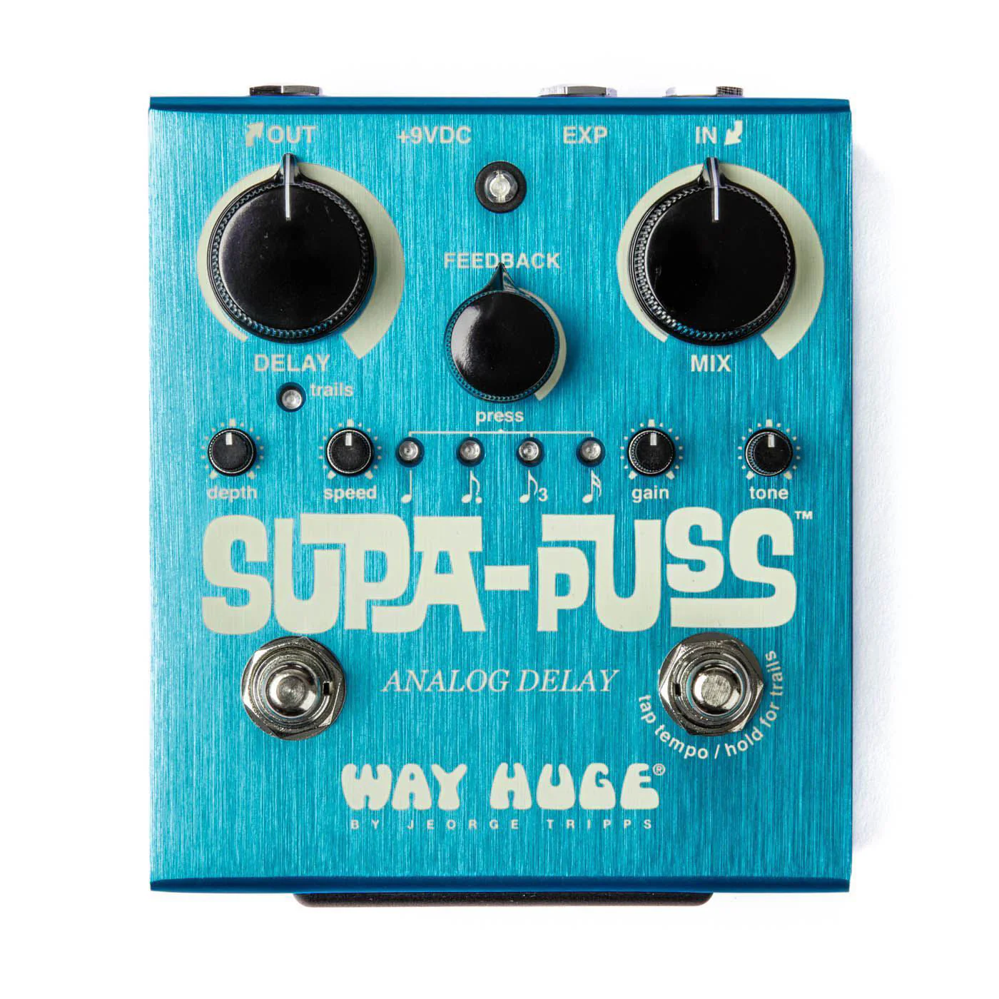 Way Huge WHE707 Supa Puss Analog Delay Guitar Effects Pedal - Image 5
