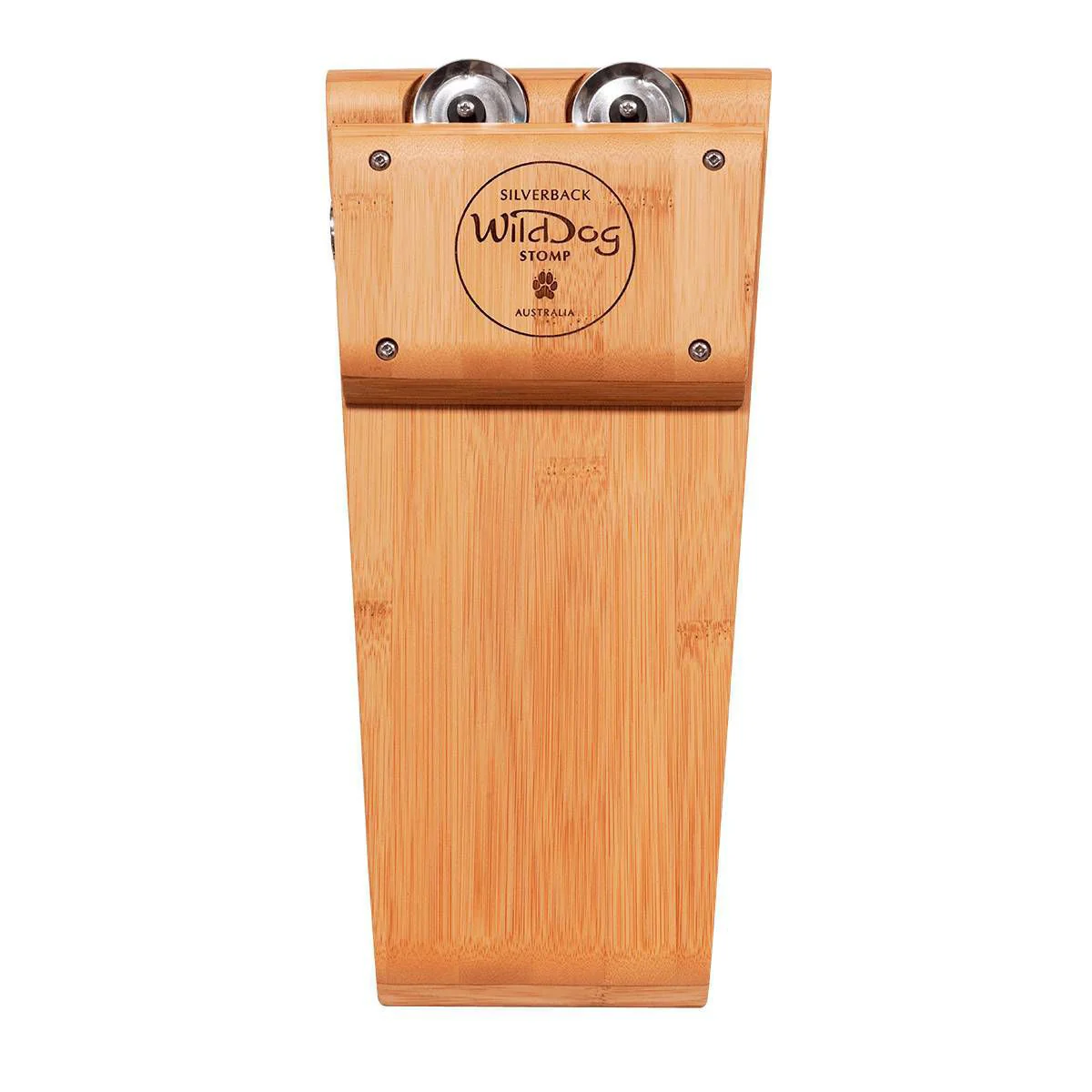 Wild Dog Silverback Bamboo Jingle Stomp Box