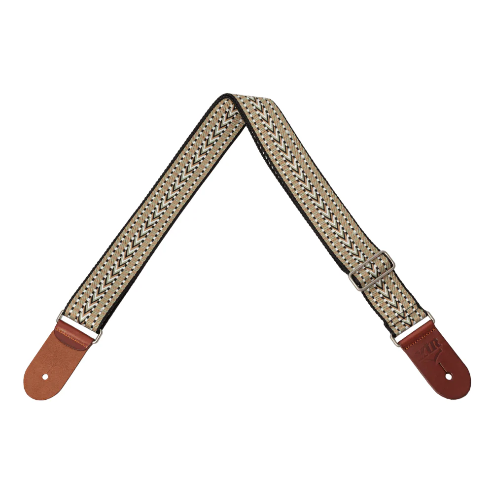 XTR LS420 Montana Series 2in Guitar Strap in Faded Green - Image 5