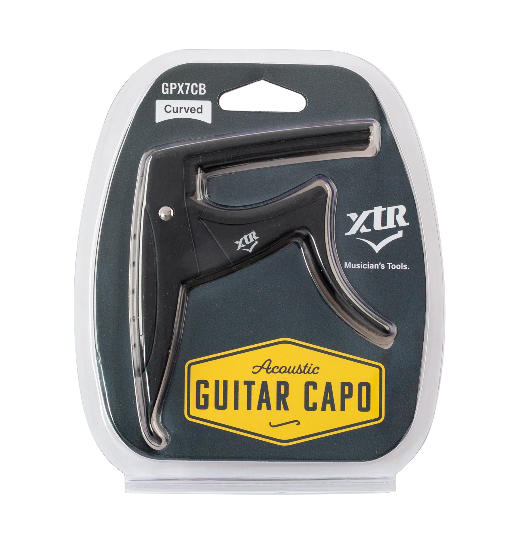 XTR Trigger Style Acoustic Guitar Capo - Black - Image 5