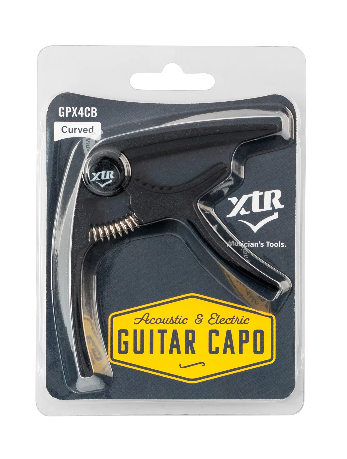 XTR Trigger Style Guitar Capo in Black - Image 5