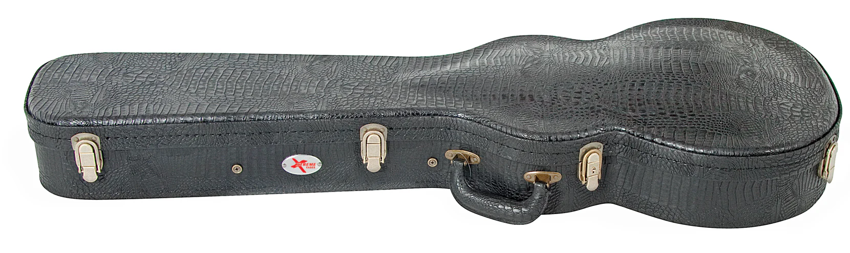 Xtreme HC3007 Les Paul Electric Guitar Hardcase -  Black Croc Vinyl