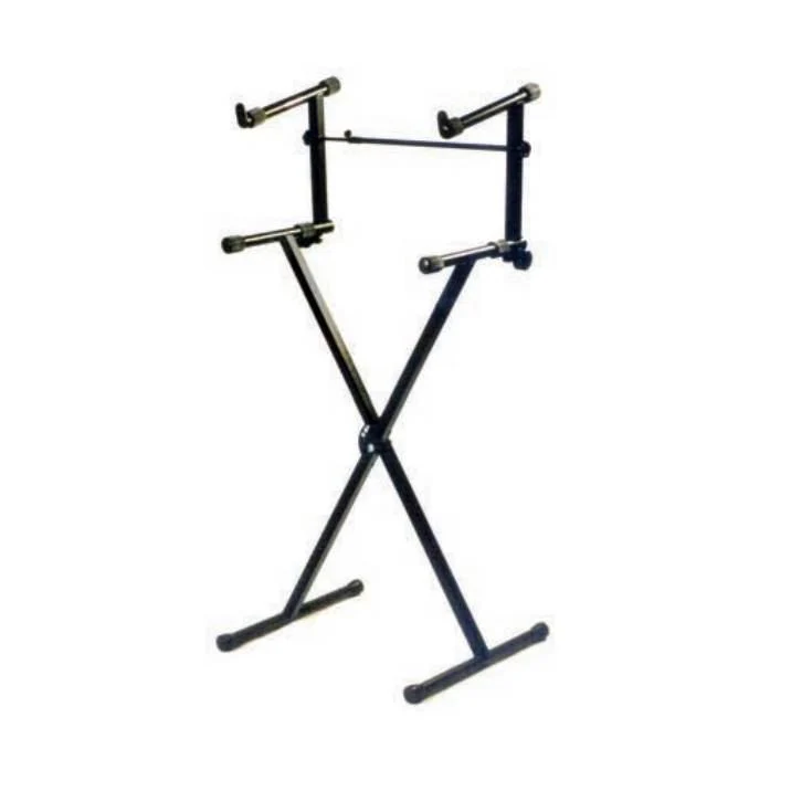 Xtreme KS129 Single Braced Double Tier Keyboard Stand - Image 3