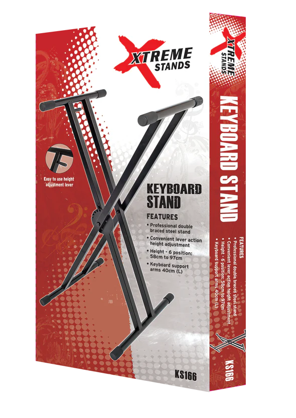 Xtreme KS166 Double Braced Keyboard Stand - Image 2