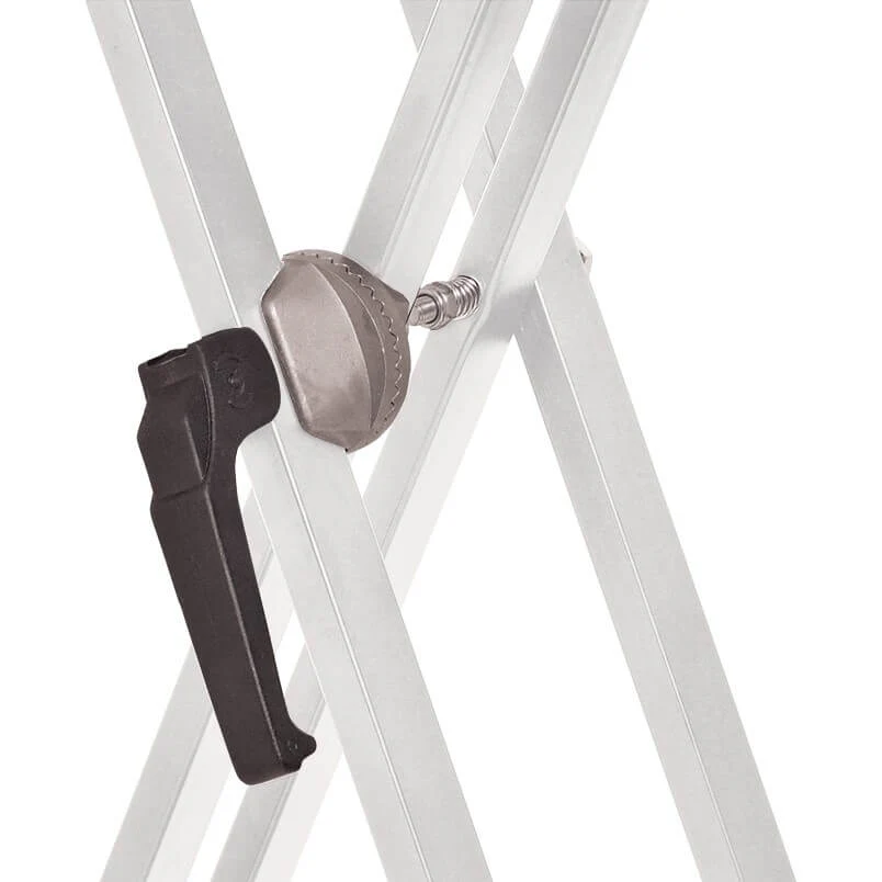 Xtreme KS168 Professional Heavy Duty Double-Braced Keyboard Stand - White - Image 5