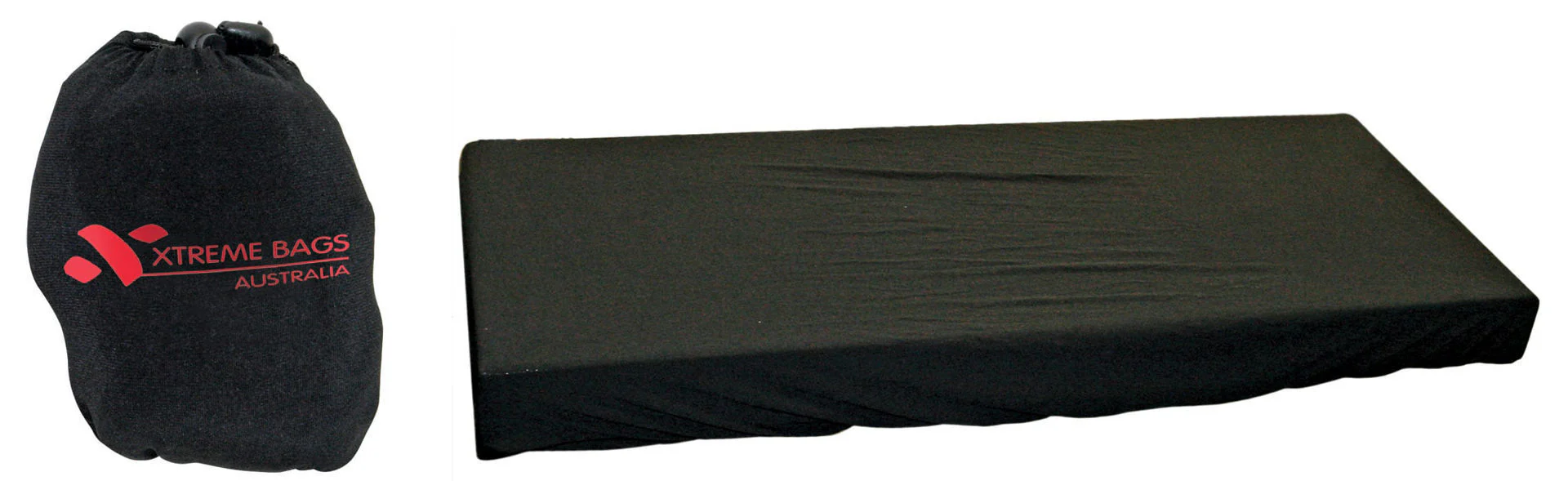 Xtreme KX94S 61-Note Keyboard Dust Cover with Built-In Storage Bag - Black - Image 5