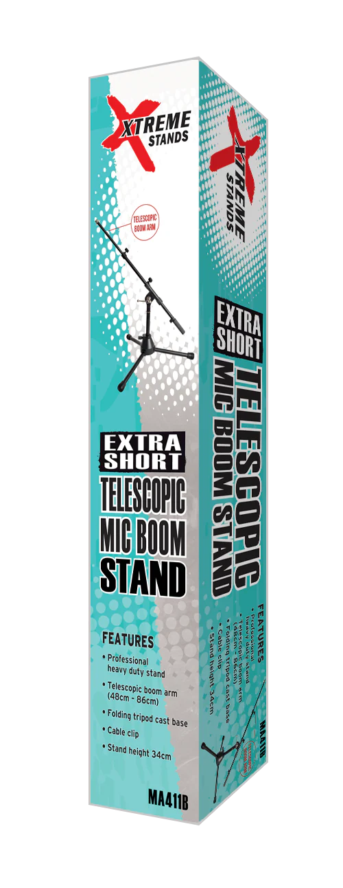 Xtreme MA411B Extra Short Heavy Duty Boom Stand - Image 2