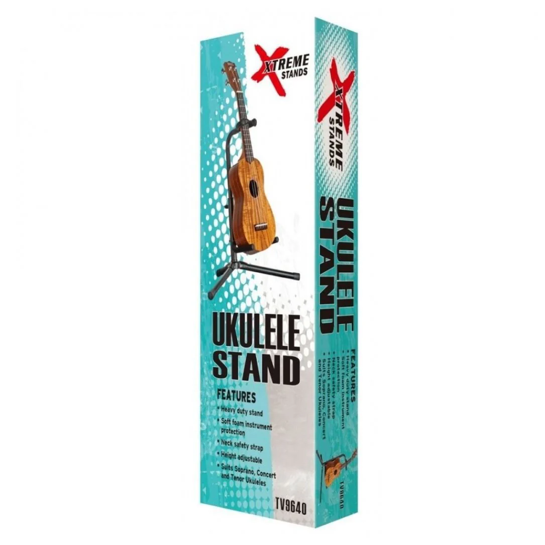 Xtreme TV9640 Heavy-Duty Height-Adjustable Ukulele Stand - Image 3