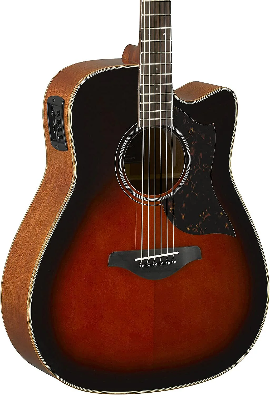 Yamaha A1M Acoustic-Electric Guitar - Tobacco Brown Sunburst - Image 3