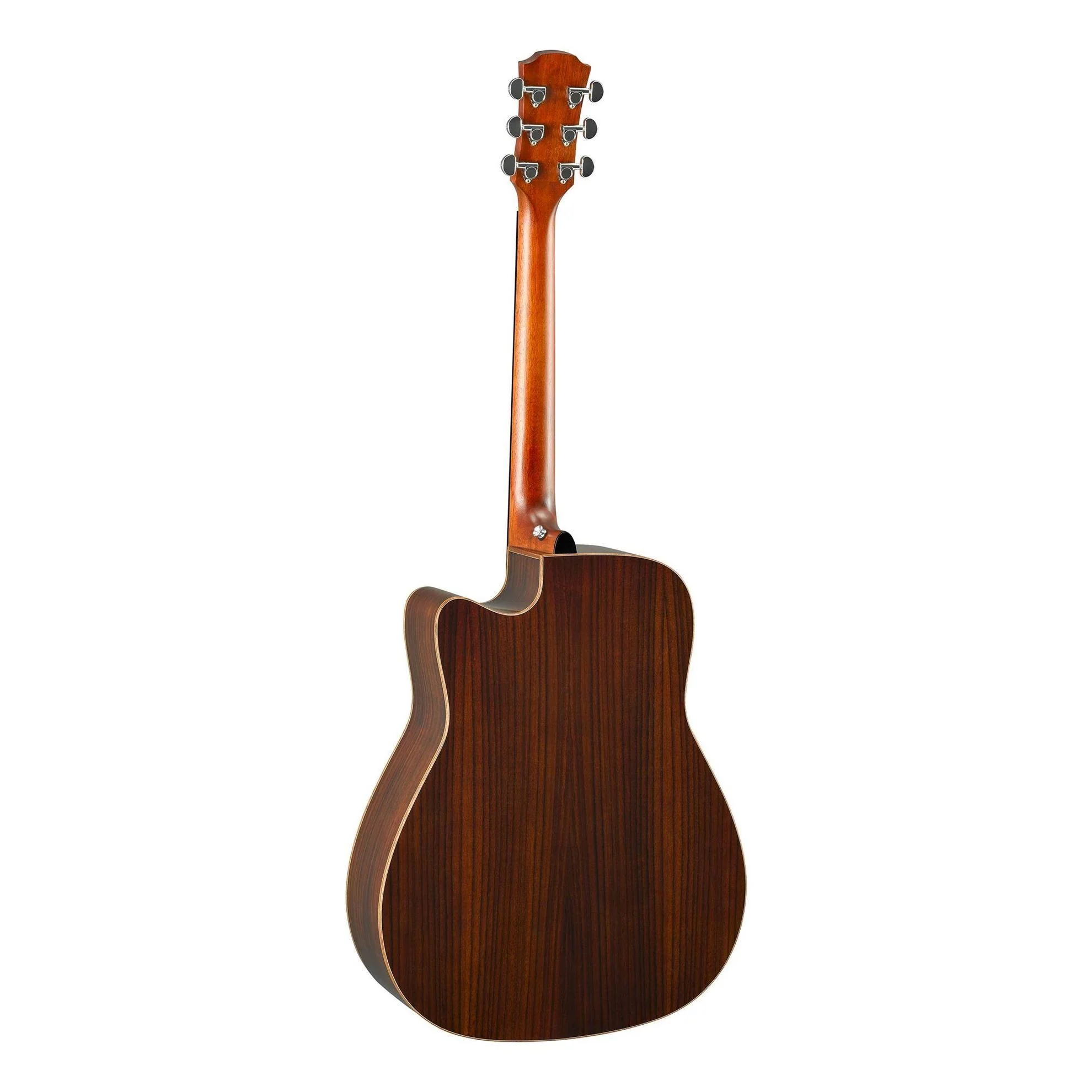 Yamaha A1R Dreadnought Acoustic Guitar with Rosewood Back & Sides & Pickup in Brown Sunburst - Image 2