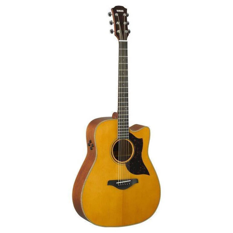 Yamaha A3M Dreadnought Acoustic Guitar with Mahogany Back & Sides & Pickup