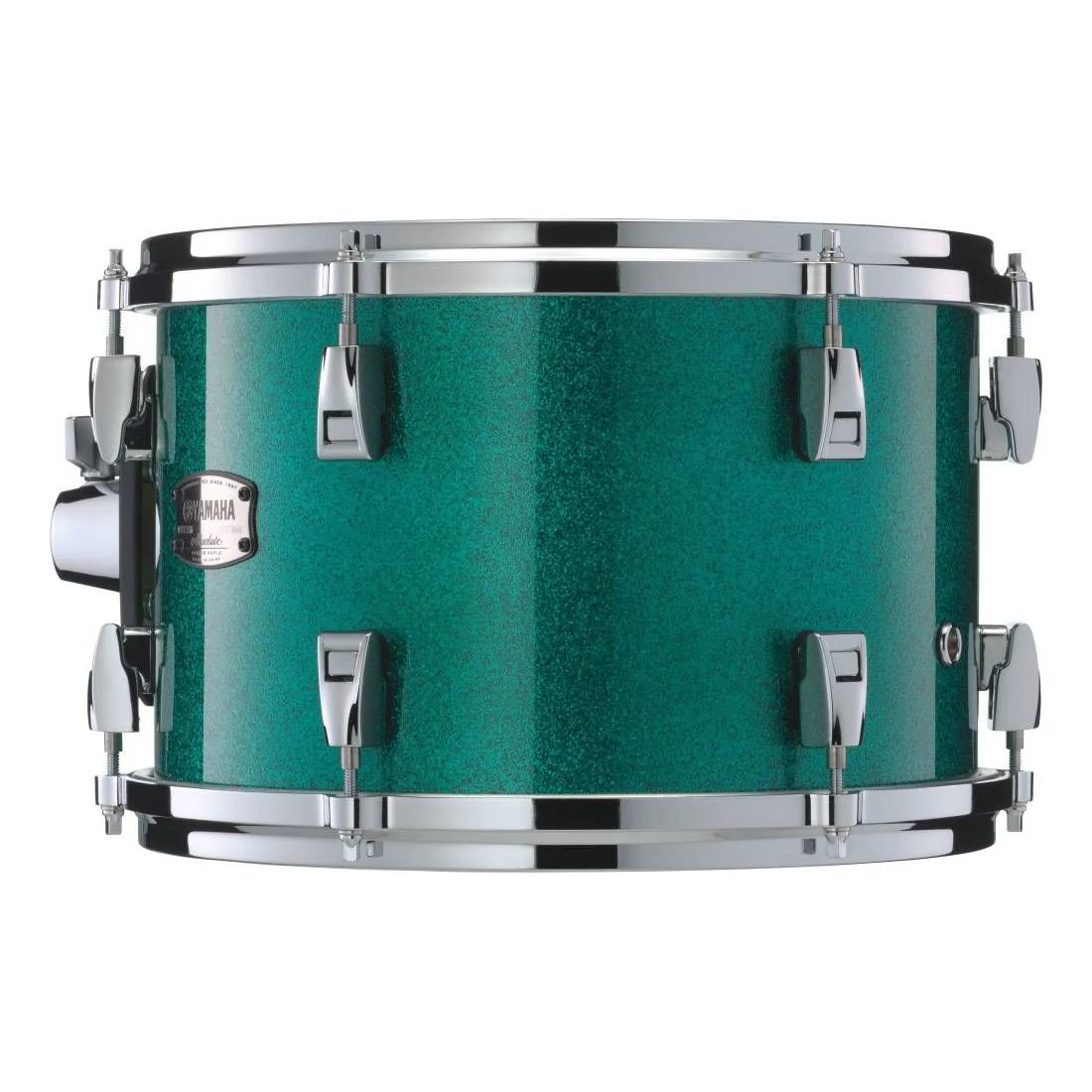 Yamaha Absolute Hybrid Maple 10 x 7 Rack Tom in Jade Green Sparkle