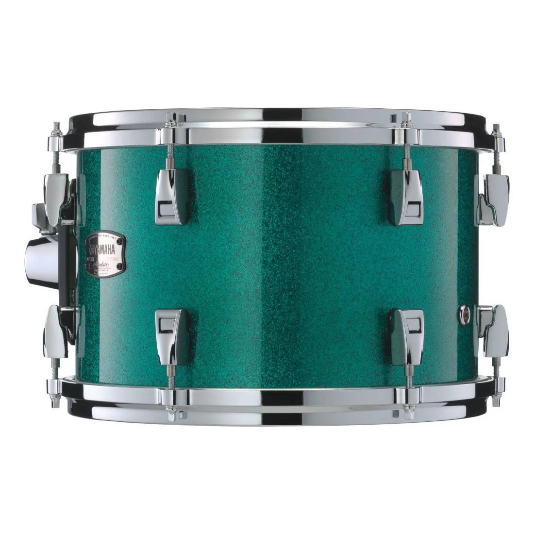 Yamaha Absolute Hybrid Maple 12 x 9 Inch Rack Tom in Jade Green Sparkle - Image 2