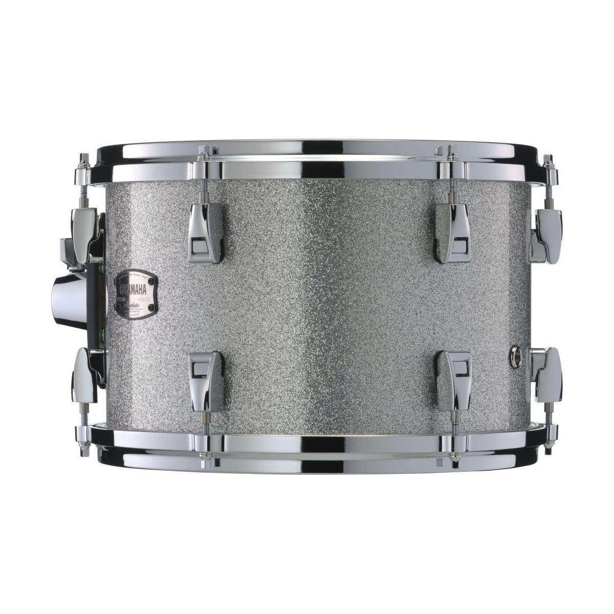 Yamaha Absolute Hybrid Maple 14 x 12 Inch Rack Tom in Silver Sparkle