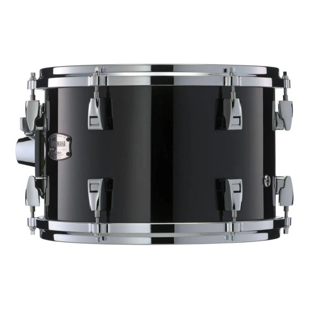 Yamaha Absolute Hybrid Maple 14 x 12 Inch Rack Tom in Solid Black