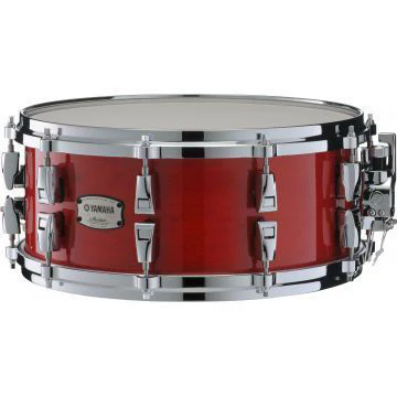 Yamaha Absolute Hybrid Maple 5 Piece Euro Drum Kit with Snare Drum, TH945B and HW880 Hardware Set - Red Autumn