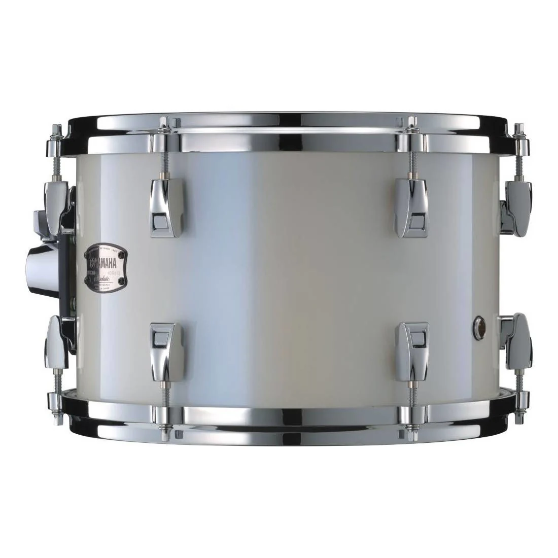 Yamaha Absolute Hybrid Maple 8 x 7 Inch Rack Tom in Polar White