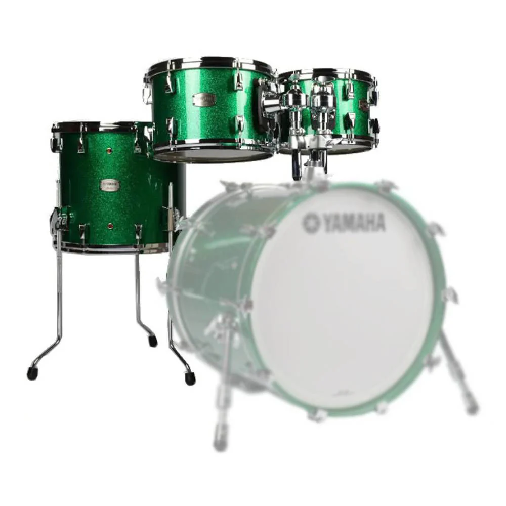 Yamaha Absolute Hybrid Maple Euro 10/12/16FT Tom Pack w/TH945B in Jade Gree
