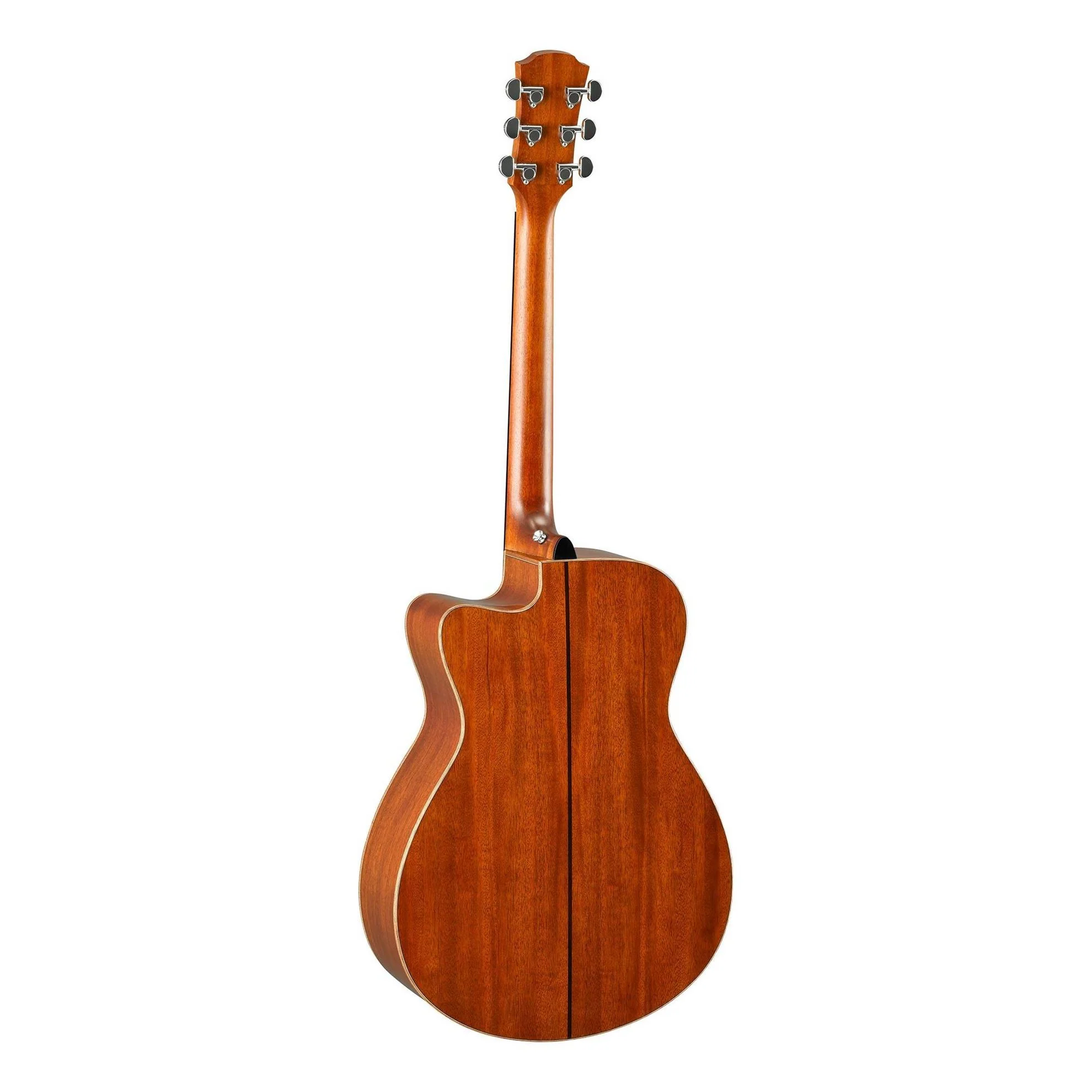 Yamaha AC3M Concert Size Acoustic Guitar with Mahogany Back & Sides & Pickup in Brown Sunburst - Image 2