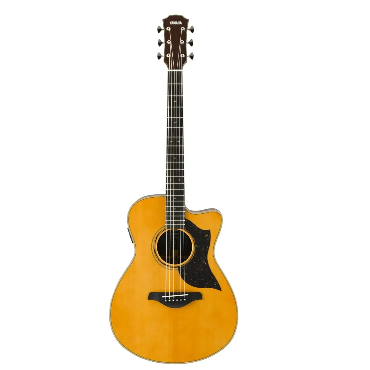 Yamaha AC5R Concert Size Acoustic Guitar with Rosewood Back & Sides & Pickup in Vintage Natural
