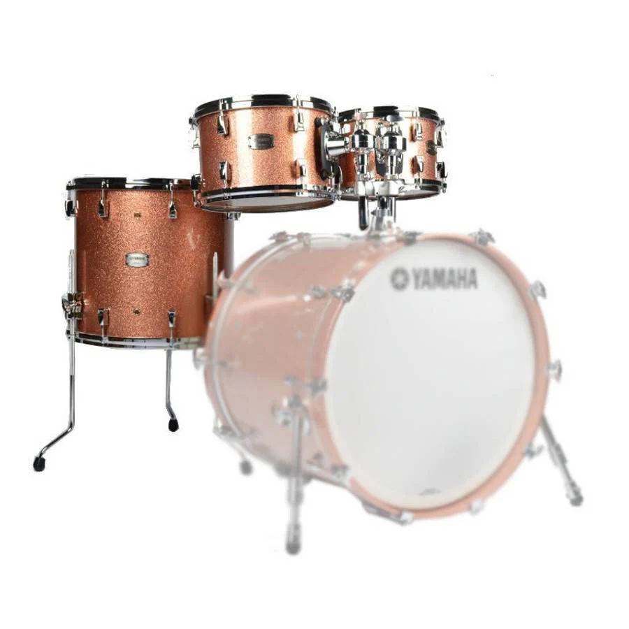 Yamaha AMP4F3PCS Absolute Hybrid Maple Fusion Tom Pack with TH945B in Pink Champagne Sparkle