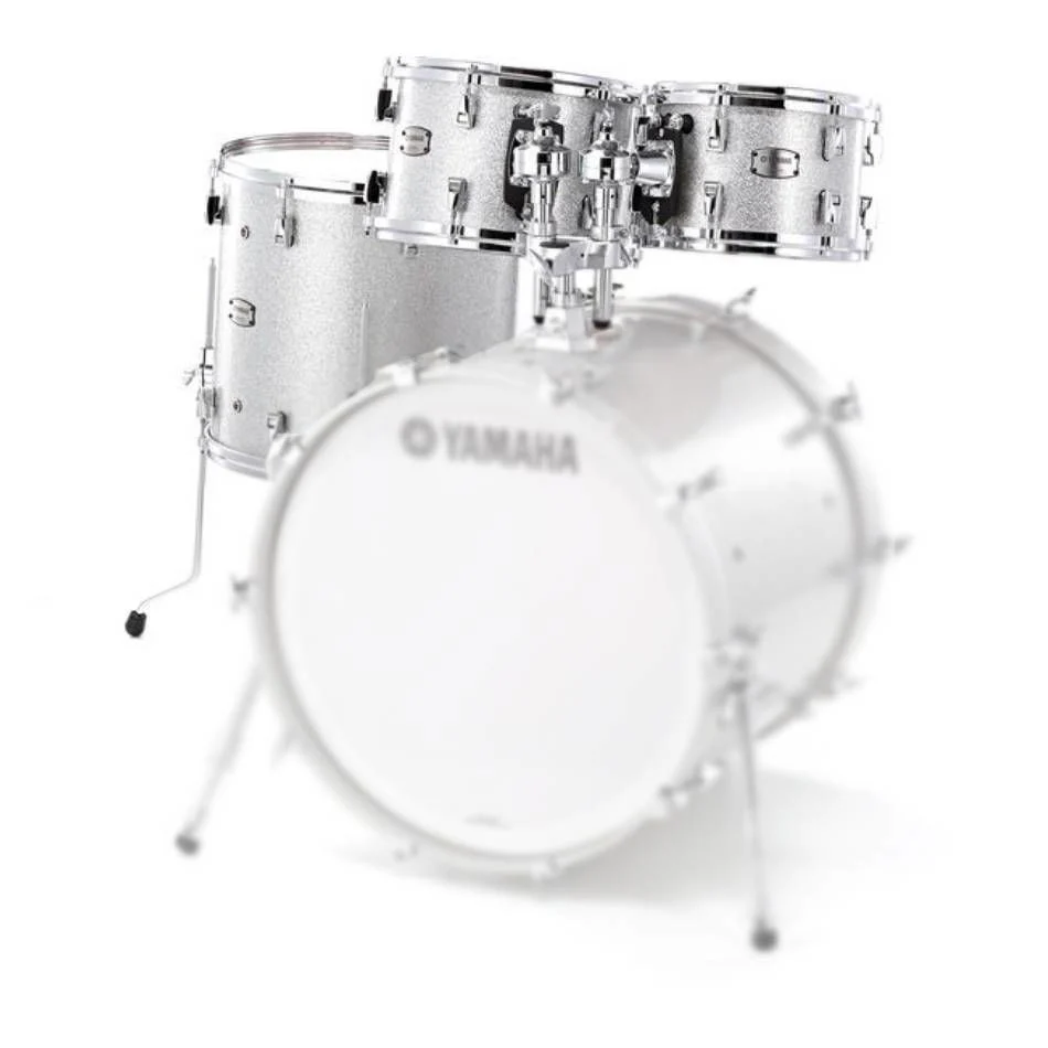 Yamaha AMP6F3SLS Absolute Hybrid Maple Euro Tom Pack with TH945B in Silver Sparkle