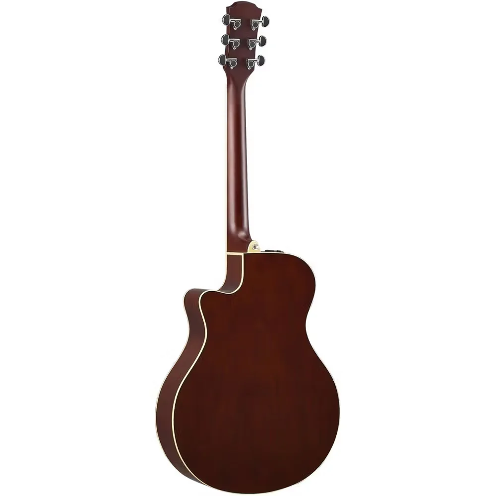 Yamaha APX600 Thinline Acoustic Guitar with Pickup - Natural - Image 2