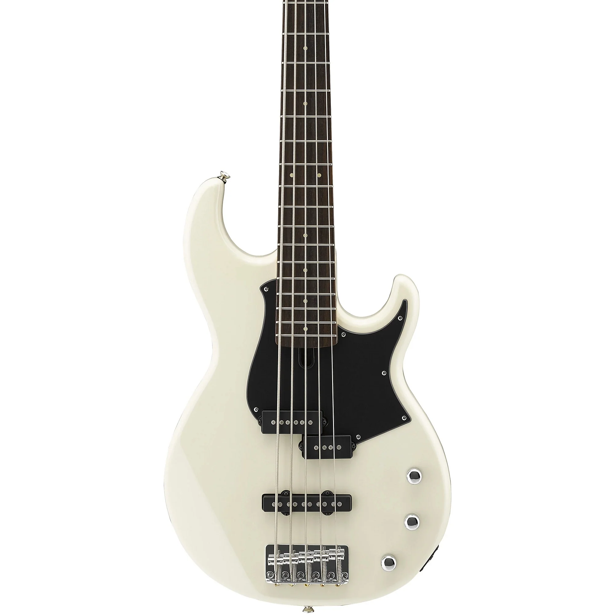 Yamaha BB235 5 String Bass Guitar Vintage White - Image 2
