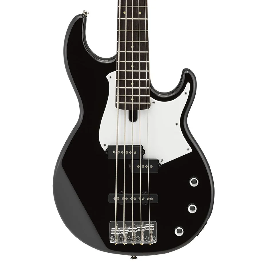 Yamaha BB235 5-String Electric Bass Guitar with Maple Neck & Rosewood Fingerboard in Black - Image 2