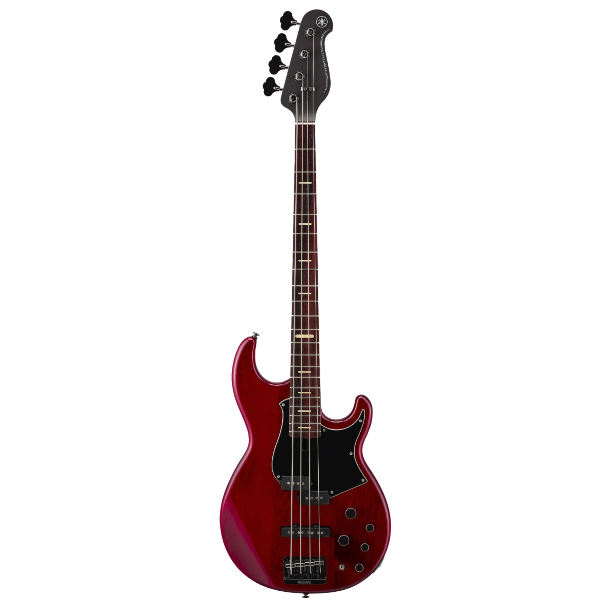 Yamaha BB734 4-String Electric Bass Guitar with Rosewood Fingerboard - Fired Red