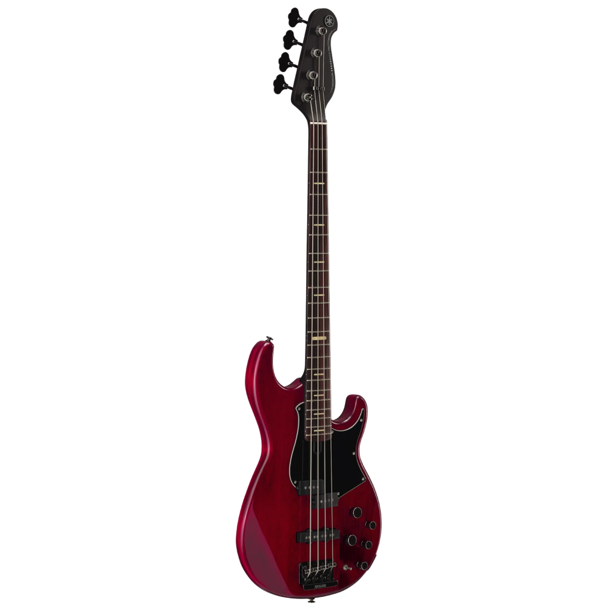 Yamaha BB734 4-String Electric Bass Guitar with Rosewood Fingerboard - Fired Red - Image 2