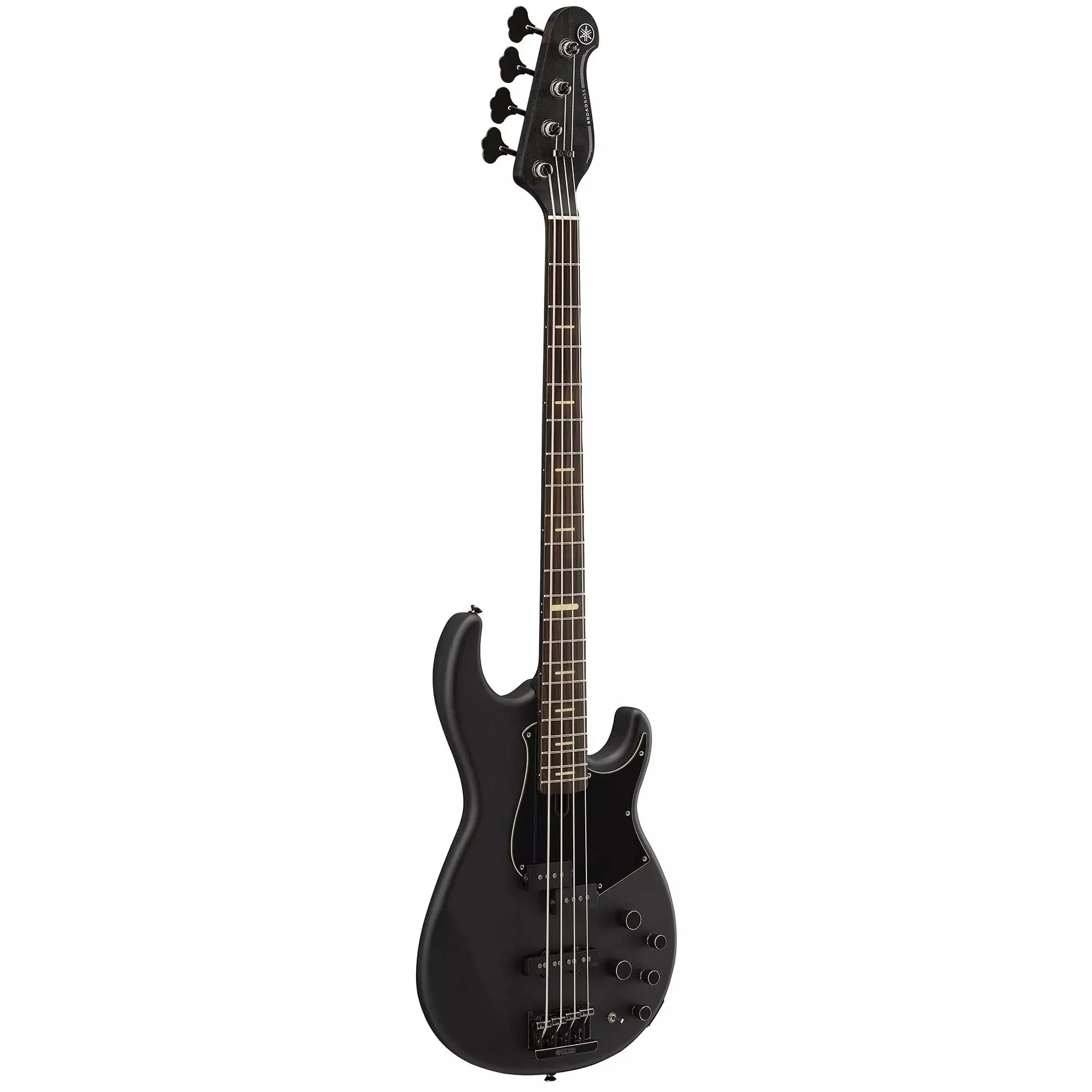 Yamaha BB734A 4 String Bass Guitar Matte Trans Black - Image 2