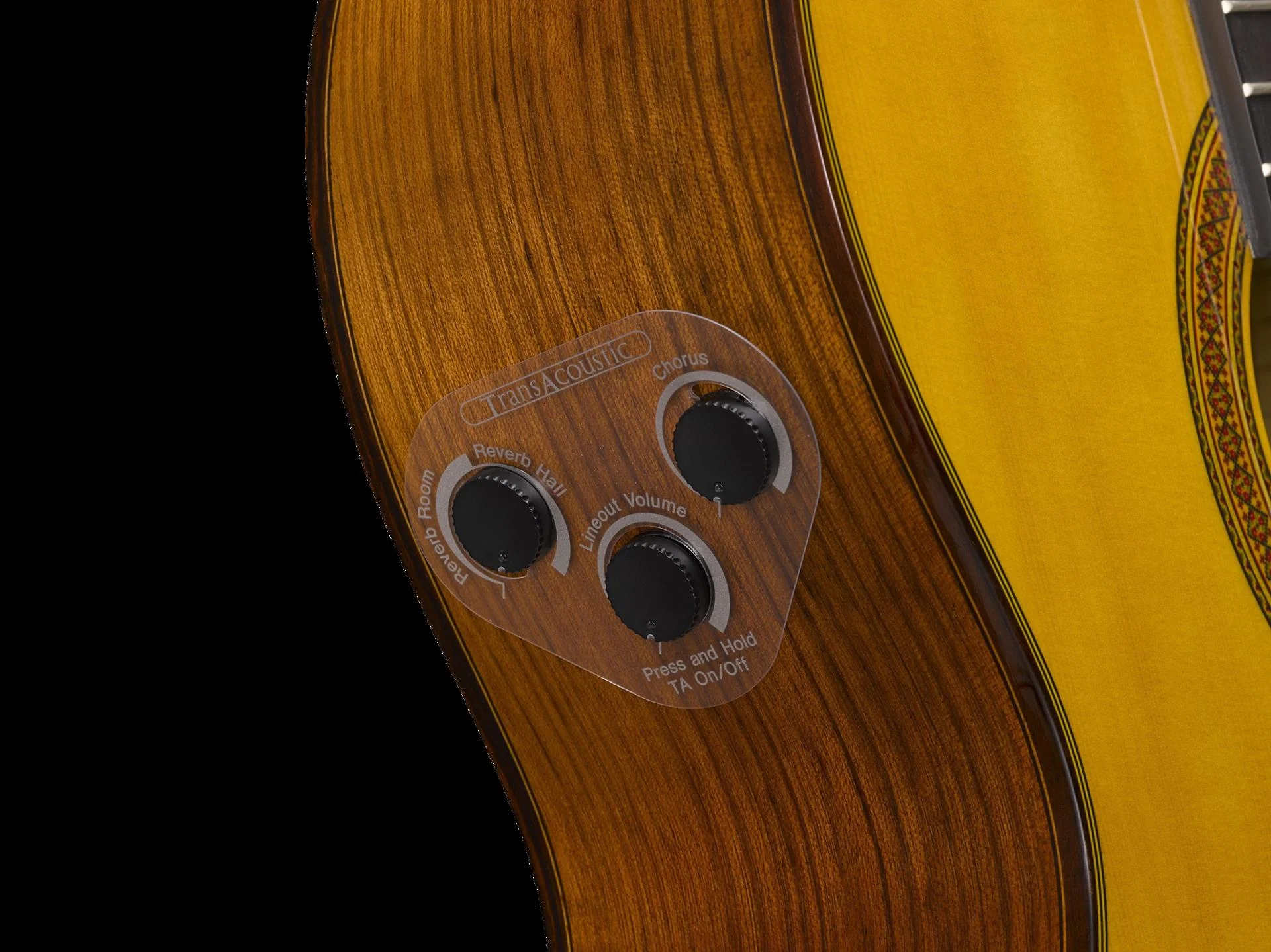 Yamaha CG-TA Transacoustic Classical Guitar - Natural - Image 5