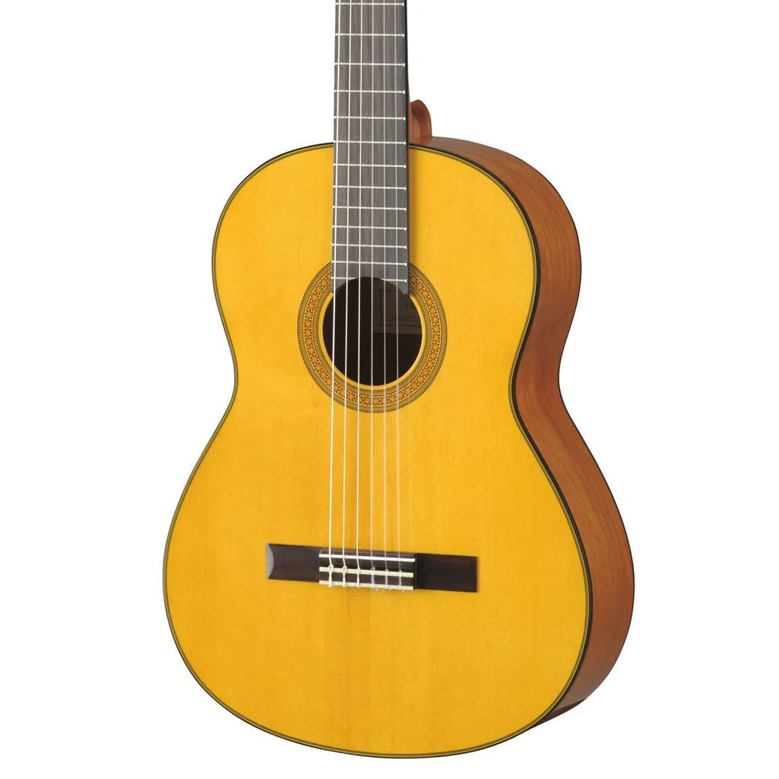 Yamaha CG142S Full-Size Classical Guitar with Solid Spruce Top in Natural - Image 2