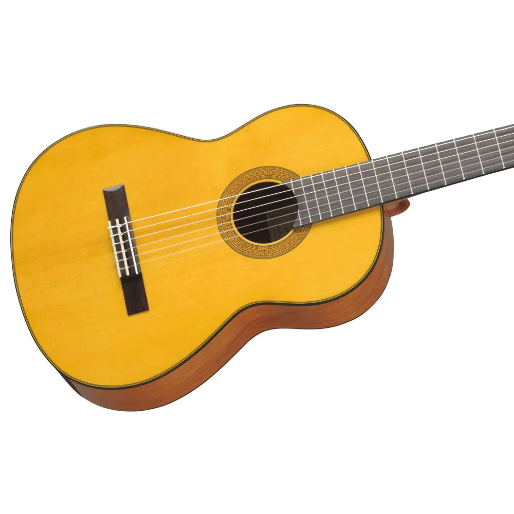 Yamaha CG142S Full-Size Classical Guitar with Solid Spruce Top in Natural - Image 3