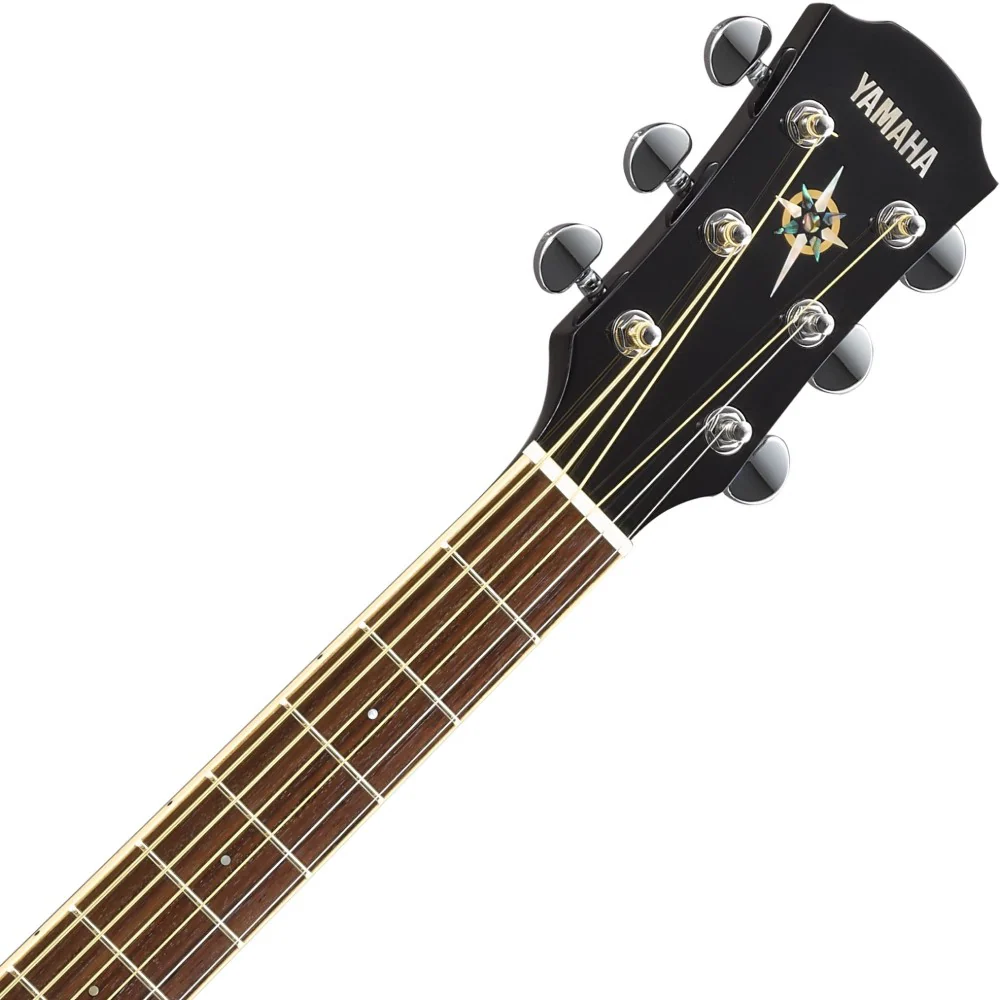 Yamaha CPX600 Cutaway Acoustic Guitar with Piezo Pickup - Black - Image 3