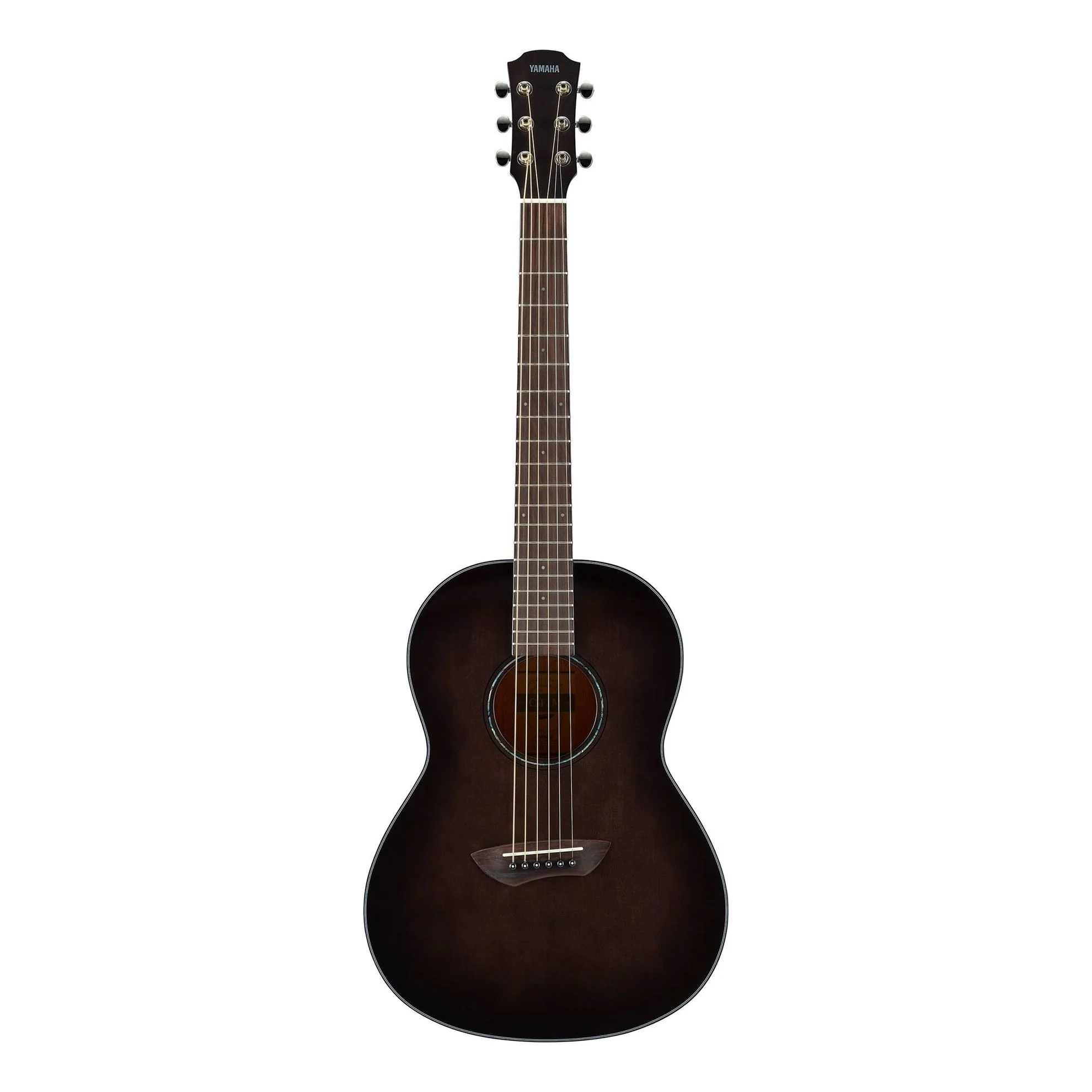 Yamaha CSF1M Travel Acoustic Guitar with Bag in Translucent Black