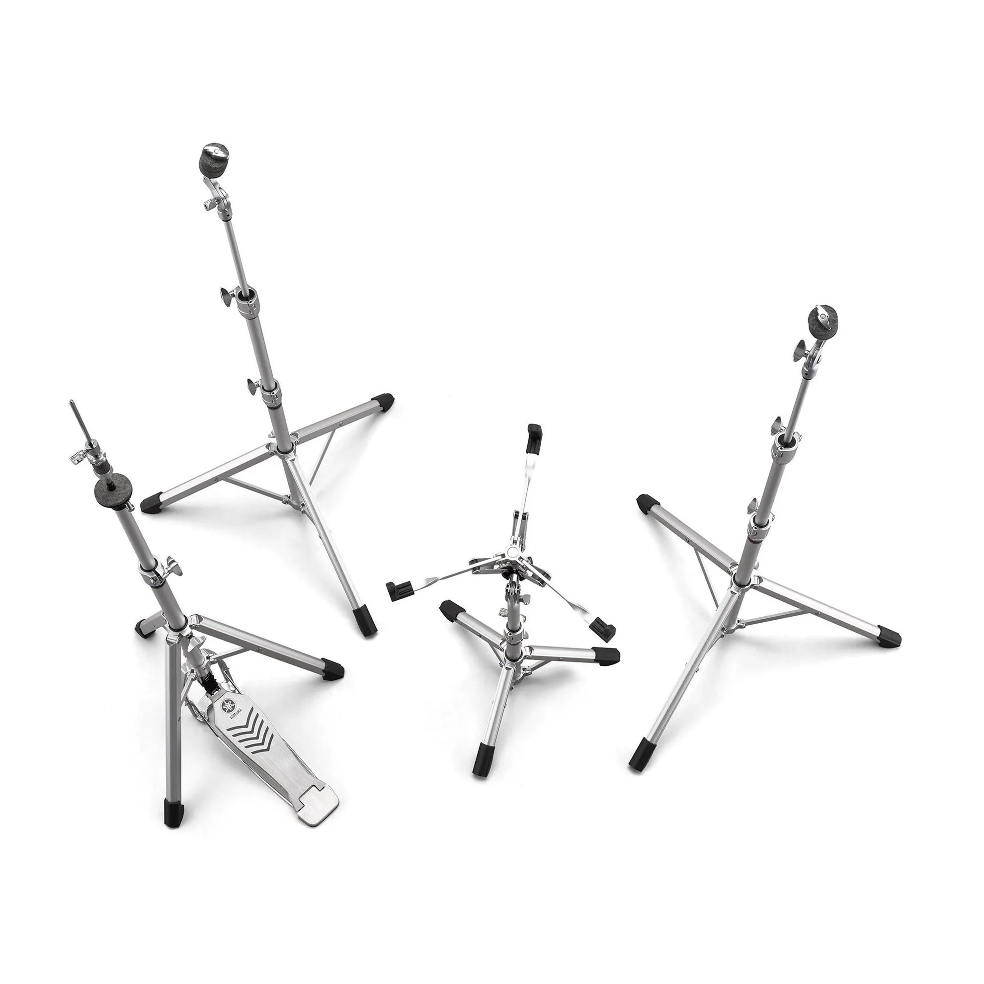 Yamaha CTBOP Stage Custom 4-Piece Bop Kit with 18in Bass Drum plus Crosstown Hardware in Cranberry Red - Image 2