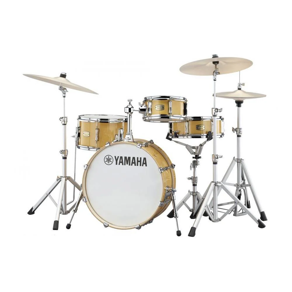 Yamaha CTHIP Stage Custom Hip 4-Piece Drum Kit with 20in Bass Drum plus Crosstown Hardware in Natural Wood