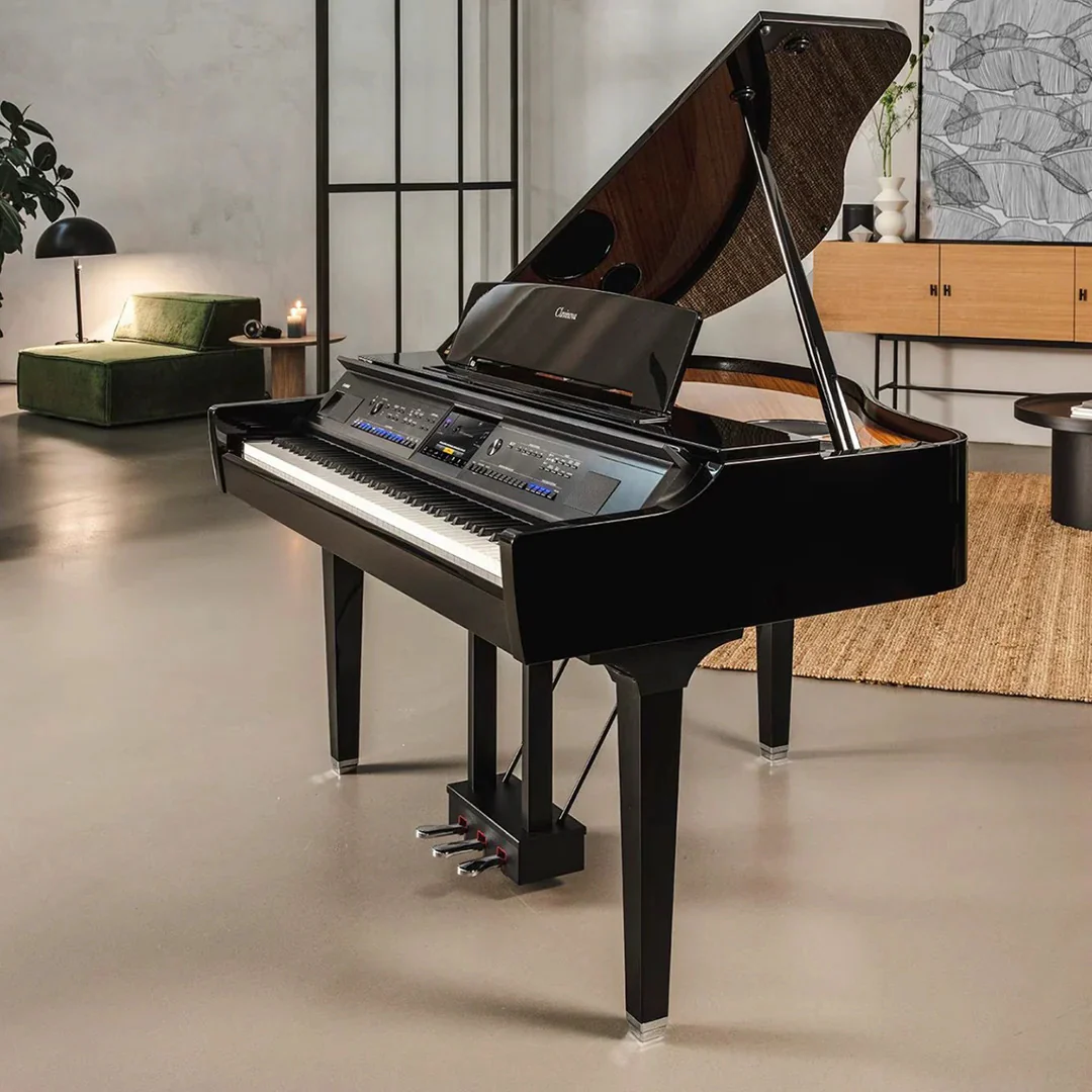 Yamaha CVP-909GP Clavinova Digital Grand Piano - Polished Ebony (w/Bench)