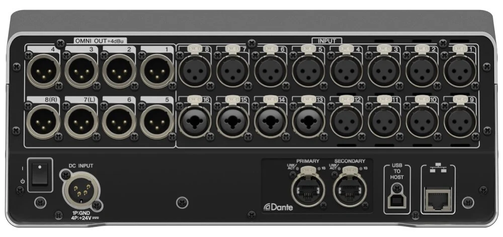 Yamaha DM3-D 22-Channel Compact Digital Mixing Console with Dante - Image 3