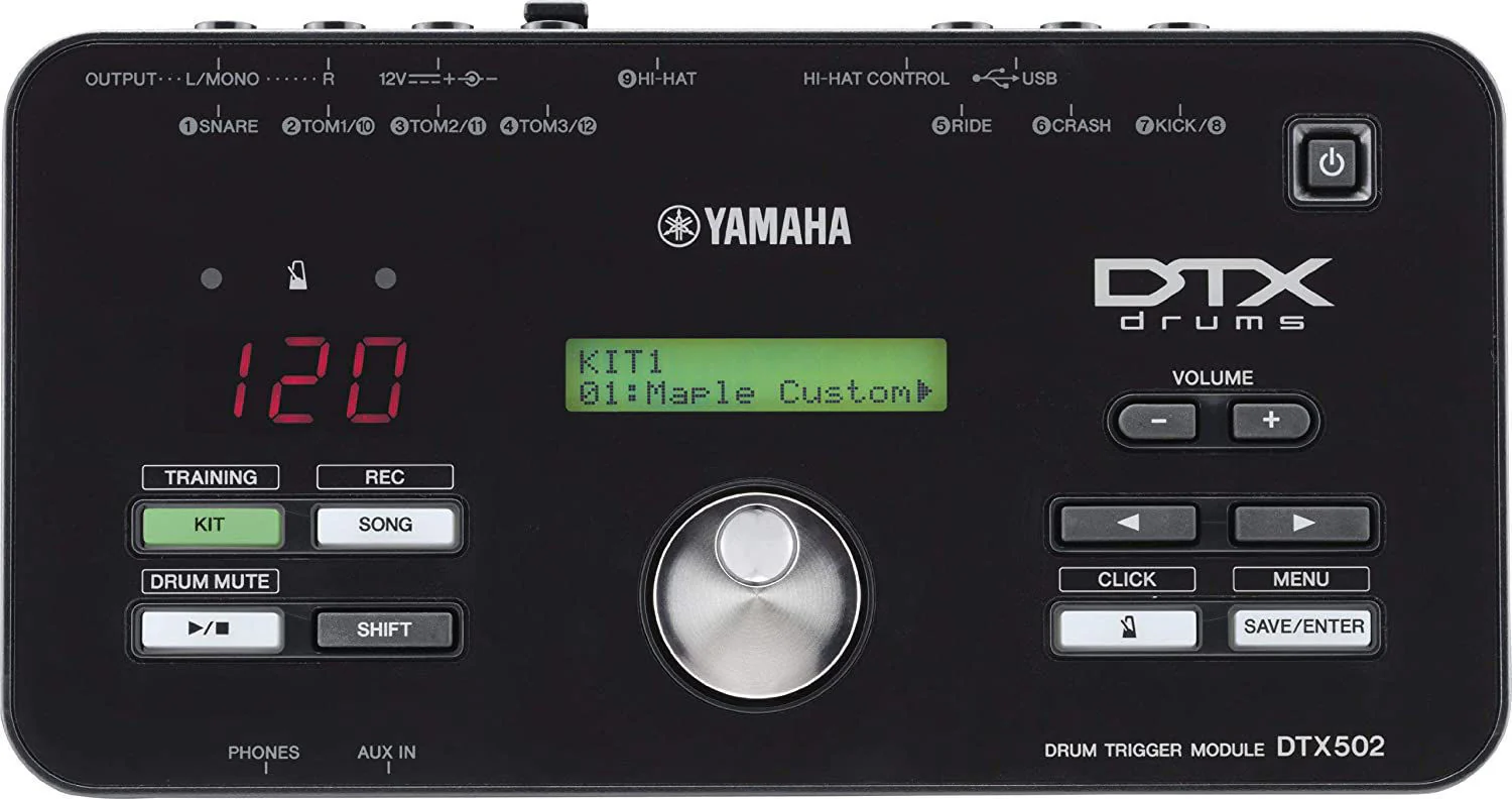 Yamaha DMR502 Drum Trigger Module and Rack for DTX522K, DTX532K and DTX562K - Image 3