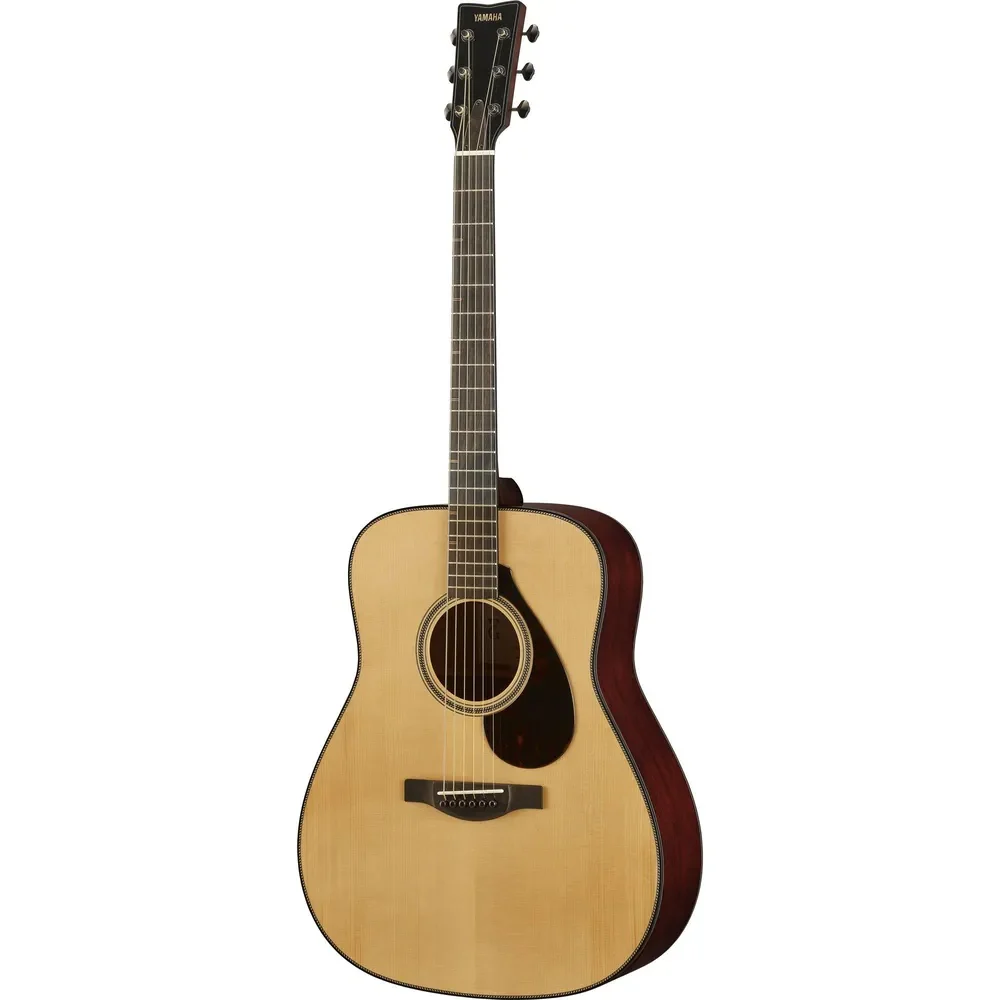 Yamaha FG9M Acoustic Guitar - Natural (Spruce / Mahogany) - Image 2