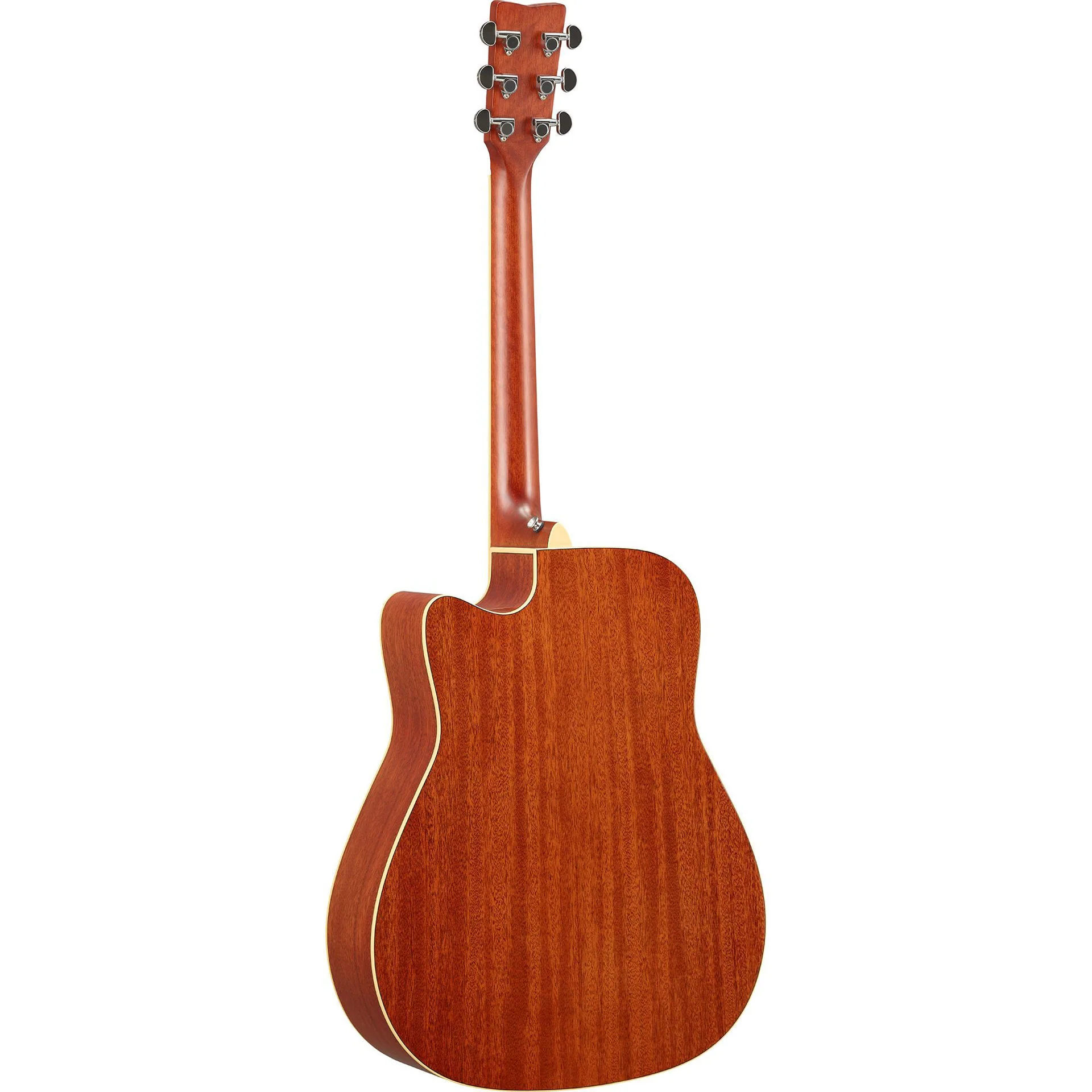 Yamaha FGC-TA Traditional Western Style Cutaway Acoustic Guitar Vintage Tint - Image 2